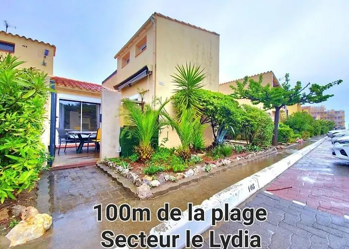 Jolie Maison 5 Personnes, Clim, 100m De La Plage, Secteur Lydia Grande Dom wakacyjny Le Barcarès