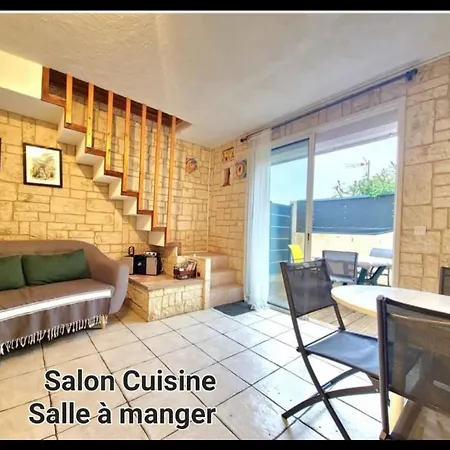 Jolie Maison 5 Personnes, Clim, 100m De La Plage, Secteur Lydia Grande Сasa de vacaciones